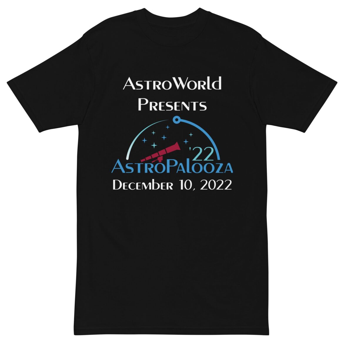 AstroPalooza ’22 Men’s Premium Heavyweight T-Shirt