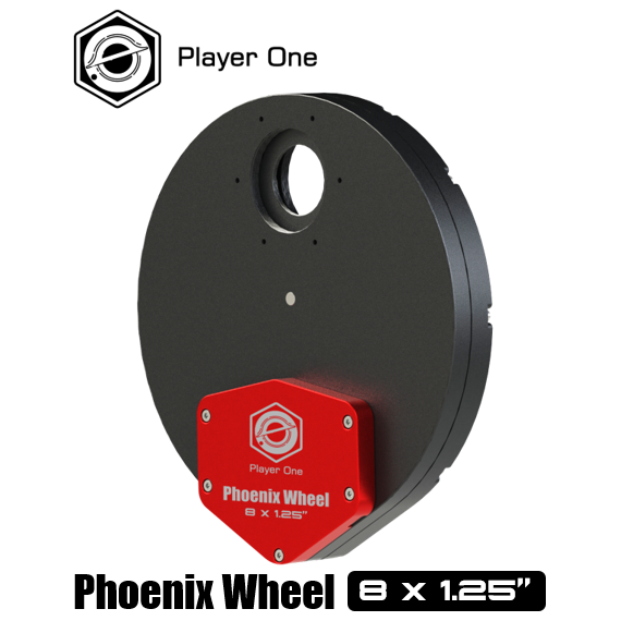 Player One Phoenix Filter Wheel 8×1.25