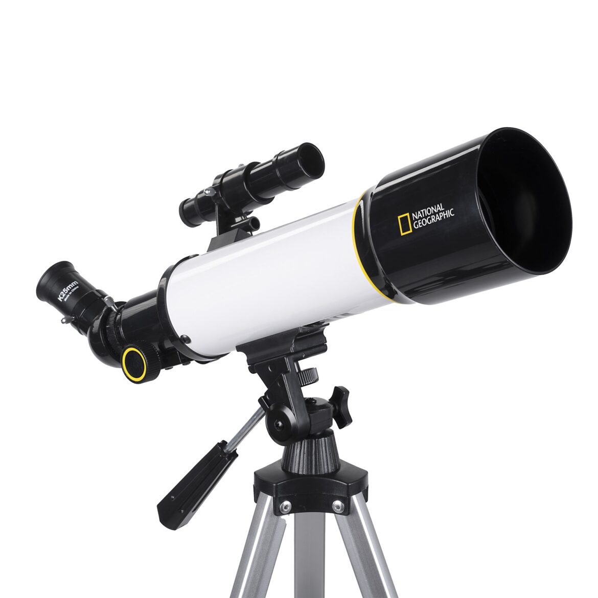 National Geographic SKY VIEW 70 – 70mm Refractor Telescope with Panhandle Mount – 80-00370
