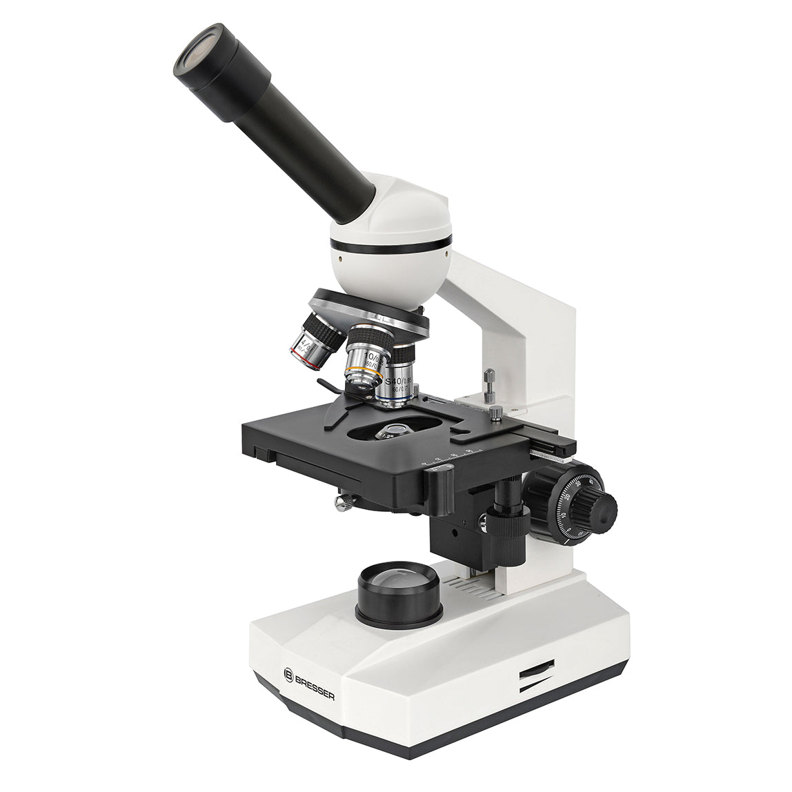 Bresser Erudit Basic Mono 40x-400x Microscope – 51-02100