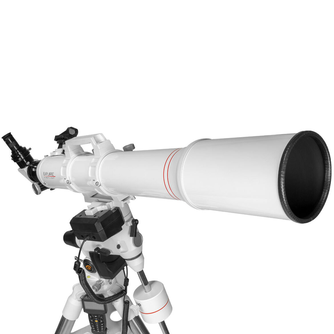 Explore FirstLight 102mm Doublet Refractor Telescope with EXOS2GT GoTo Mount – FL-AR1021000EXOS2GT