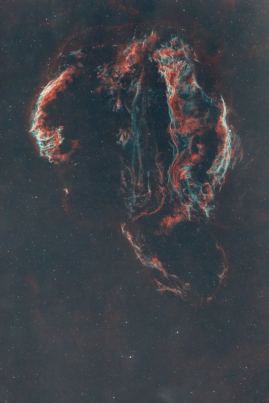 Cygnus Loop by Miguel Acosta - Redcat 51_ASI2600MC_81x300sec