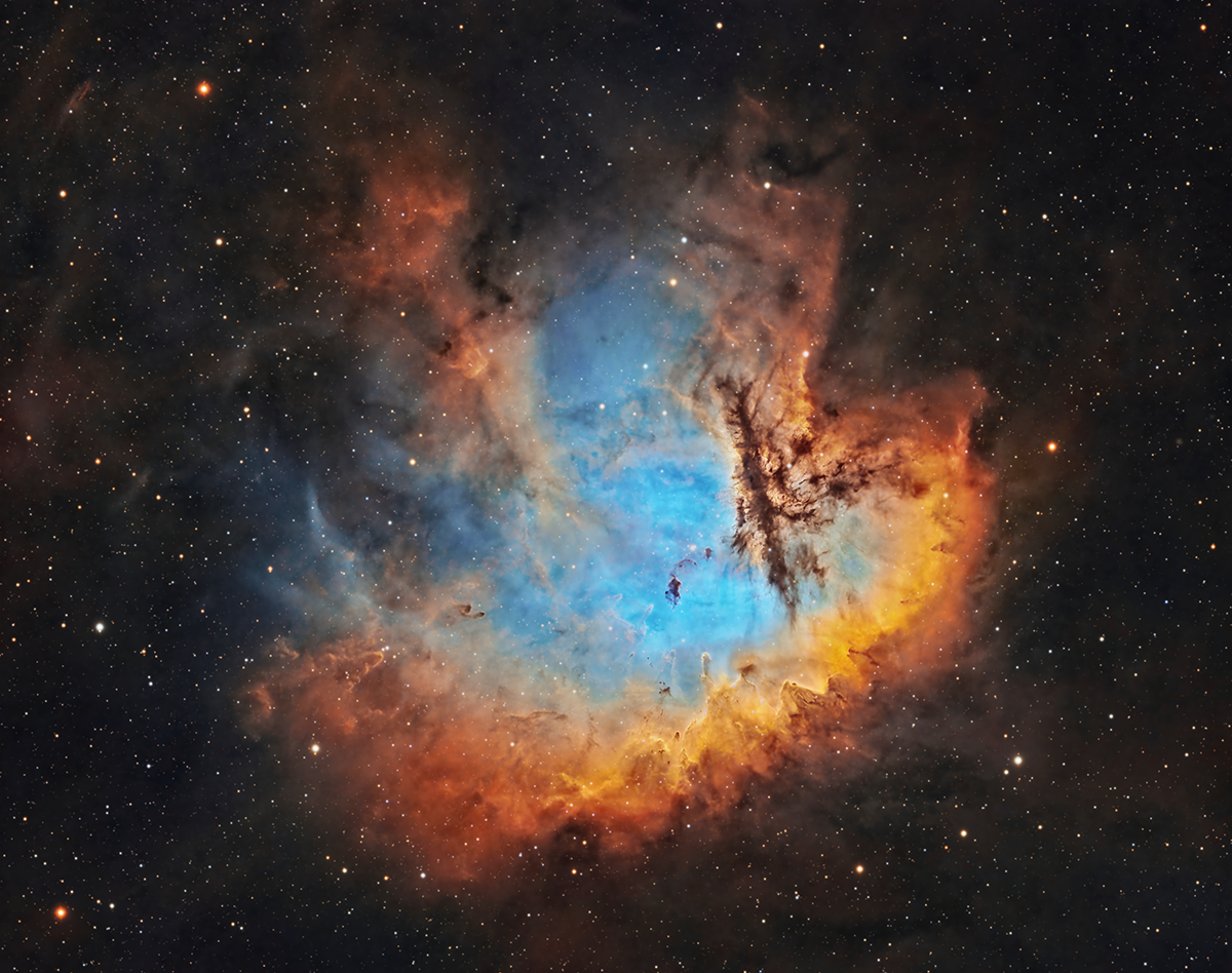 NGC281 SHO Multiblend by Tom Peter